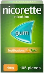 Nicorette Gum Fruit - 4 Mg 105 Pack
