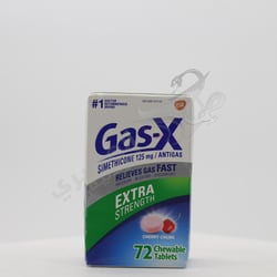 Gas-X Extra Strength Anti-Gas Cherry Creme Chewable 72 Tablets