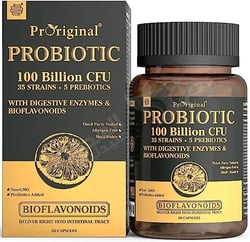 Proriginal Health Probiotics 100 Billion Cfu Vegan Probiotics For Women & Men