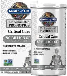 Garden Of Life Dr. Formulated Critical Care Probiotics 80 Billion Cfu 30Ct