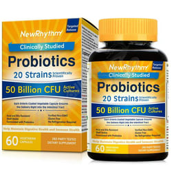 Newrhythm Probiotics 50 Billion Cfu Non-Gmo 60Cap