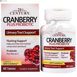 Century Cranberry & Probiotic Tab 60 Capsules