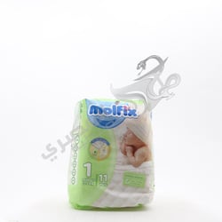 Molfix Newborn 2-5 Kg 11 Diapers Size 1