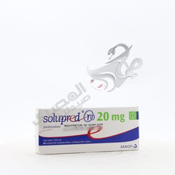 Solupred 20 Mg 20 Tablets