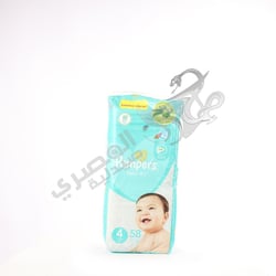 Pampers Maxi 9-18 Kg 58 Diapers Size 4