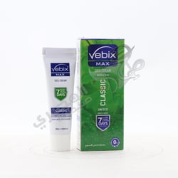 Vebix Deodorant Cream Max Classic Unisex 15 Gm