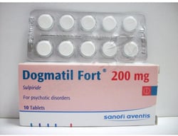 Dogmatil Forte 200 Mg 10 Tablets