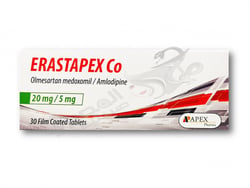 Erastapex Co 5/20 Mg 30 Tablets