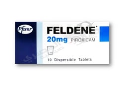 Feldene Dispersible 20 Mg 10 Tablets
