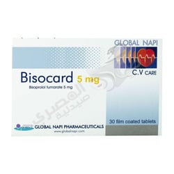 Bisocard 5 Mg 30 Tablets