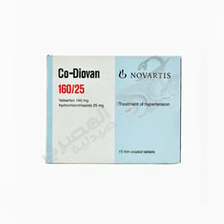 Co-Diovan 160/25 Mg 10 Tablets