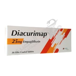 Diacurimap 25 Mg 30 Tablets