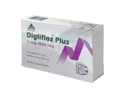 Diglifloz Plus 5/850 Mg 30 Tablets