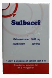 Sulbacef 1500 Mg 1 Vials