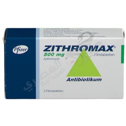Zithromax 500 Mg 3 Tablets