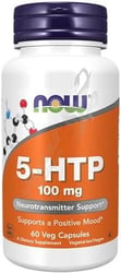 Now Foods 5-Htp 100 Mg 60 Vegetarian Tablets