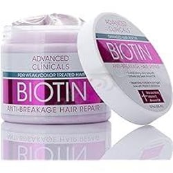 Advanced Clinicals Biotin Anti-Breakage Hair Mask 340 Ml