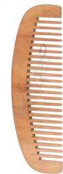 Sonata Wooden Hair Comb - Light Brown Item No : 89306