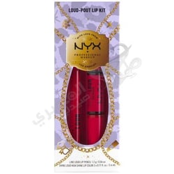 Nyx Loud Pout Lip Kit Line Loud Longwear Lip Pencil And Shine Loud High Shine Lip Color Duo