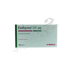 Euthyrox 25 Mcg Tab 100