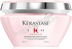 Kerastase Genesis Masque Reconstituant Hair Mask | Intense Fortifying For Weakened Hair Prone to Fall Due to Breakage From Brushing | 6.8 Fl