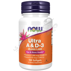 Now Ultra A & D-3 25000/1000 100 Softgels