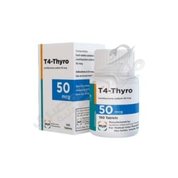 T4-Thyro 50Mcg 100Tab