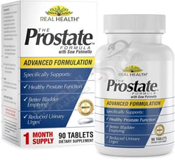 Real Health The Prostate Formula With Saw Palmetto 90 Tablets