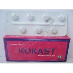 Kokast 4 mg 7 Chewable Tablet