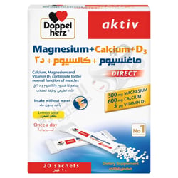 Doppelherz Magnesium + Calcium + D3