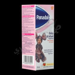 Panadol Baby & Infant Suspension Strawberry Flavour 2ms-12years 100ml