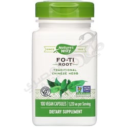 Nature’s Way Fo-Ti Root 100 Vegetarian Capsules