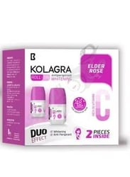 KOLAGRA Whitening Roll on 2*1 promo pack 1+1 Elder Rose