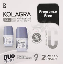 Kolagra anti perspirant whitening roll-on