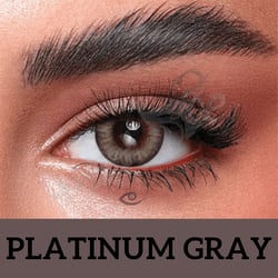 Bella Color Contact Lenses 2 Daily lenses (Platinum Grey)