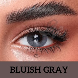 Bella Color Contact Lenses 2 Daily Lenses (Bluish Gray)