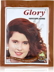 Glory hair henna 10 gm - mahogeny