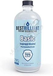 70 percent Alcohol Liquid - Bestrilliant Basic hand sanitizer (1 Liter)