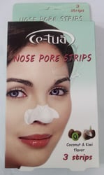 Ce-Tua Nose Pore Strips Coconut & Kiwi Flavor 3 Strips