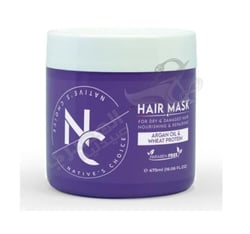 Natives Choice Hair Mask With Argan Oil & Wheat Protein 475 ml Nourishing hair mask
