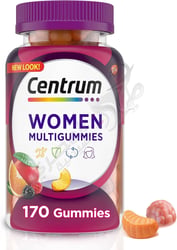 Centrum Women Multigummies Assorted Natural Fruit  170 Gummies