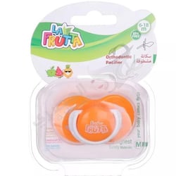 Ball-shaped soother with chain 6-18 months - from La Frutta
