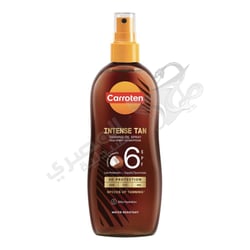 Carroten Intense Tan Tanning Oil Spray SPF6 Coconut Fragrance 200ml 5201314180326