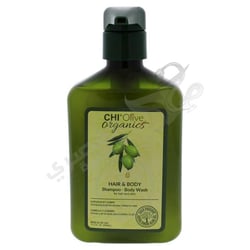 Chi Olive Organics Hair and Body Shampoo Body Wash by CHI for Unisex - 11.5 oz Body Wash 340 Ml