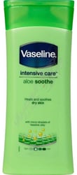 Vaseline Intensive Care Aloe Soothe Lotion 400 Ml