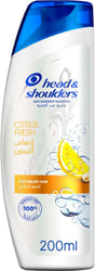 Head & Shoulders Shampoo Citrus Fresh Anti Dandruff By Proctor & Gamble 200 Ml
