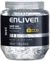 Enliven Hair Gel Wet Pro Vitamin B5 500 Ml