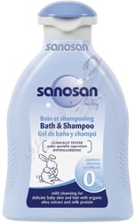 Sanosan Baby Bath&Shampoo For Delicate Skin 200 Ml