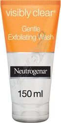 Neutrogena Facial Scrub Visibly Clear Clear & Protect Oil Free By Jonhson & Jonhson 150 Ml