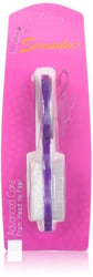 Sonata Nail Tools 3 In 1 Foot Brush Stone And File Violet